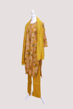 Vatican Silk set with dupatta Yellow Colour - Image 4
