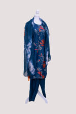 Vatican Cotton Dark Blue colour - Image 3