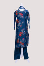 Vatican Cotton Dark Blue colour - Image 4